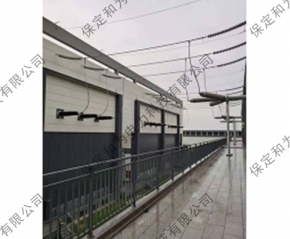 220kV穿墻瓷套管運行中